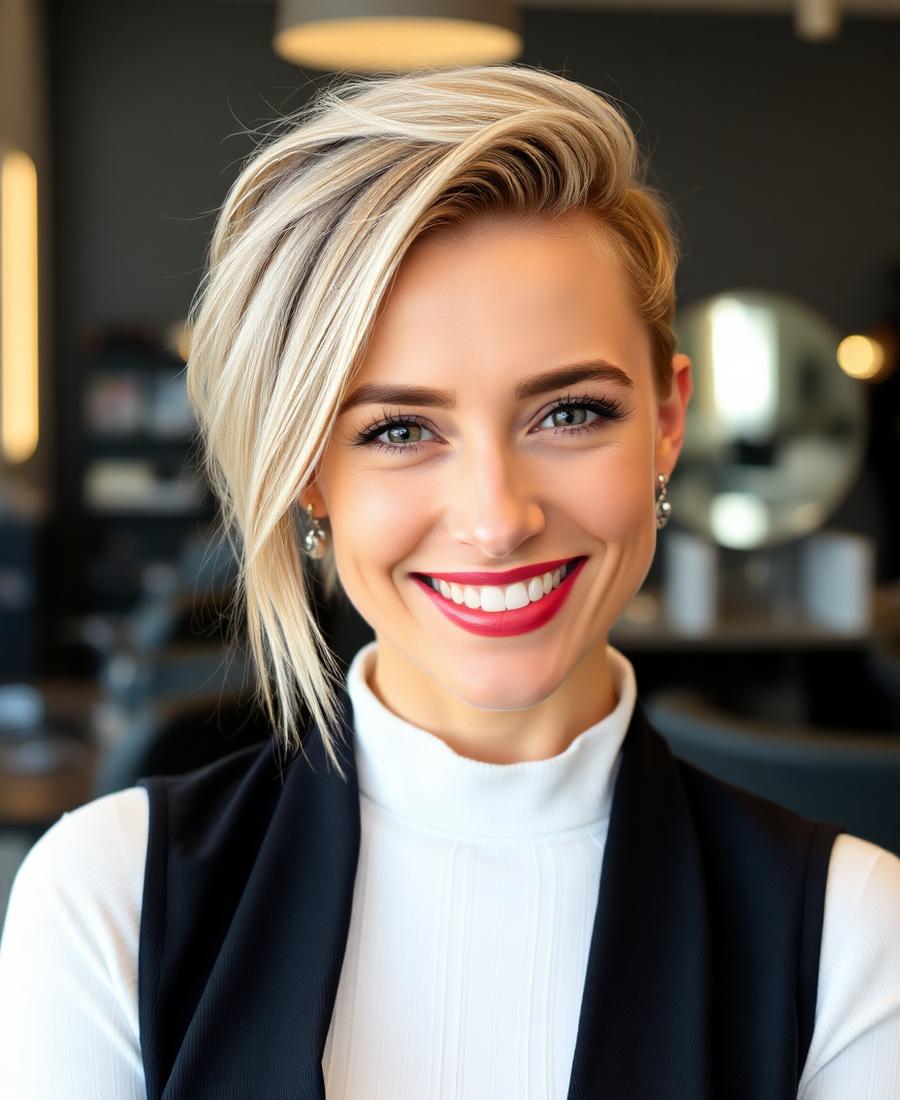 Chloe Bennett, Cuts, Silk Press & Extensions at Luxe Hair Studio